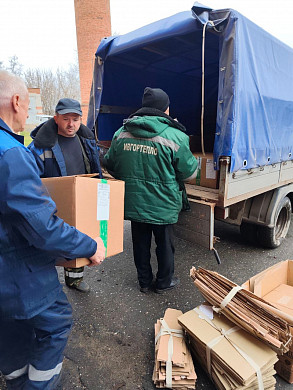 Ивановские энергетики собрали почти 500 кг макулатуры для помощи пострадавшим в ДТП